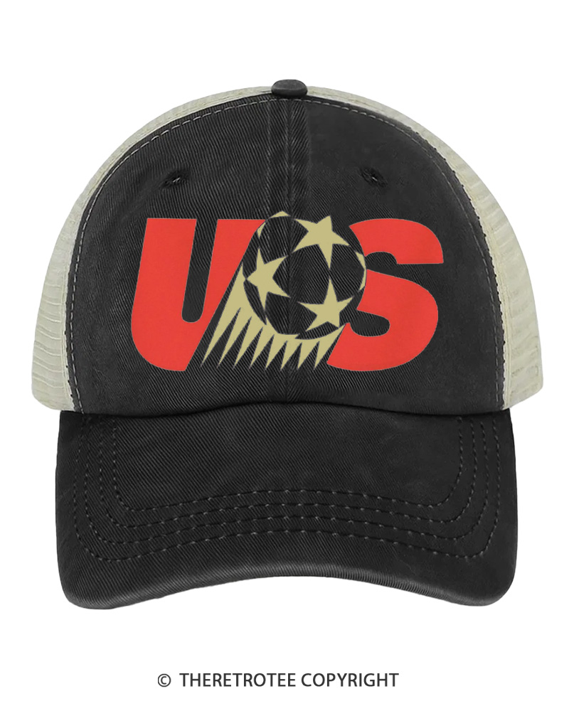 TheRetroTee 80's United States Fan Trucker Hat