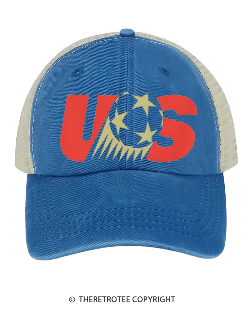TheRetroTee 80's United States Fan Trucker Hat