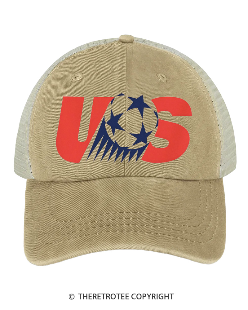 TheRetroTee 80's United States Fan Trucker Hat