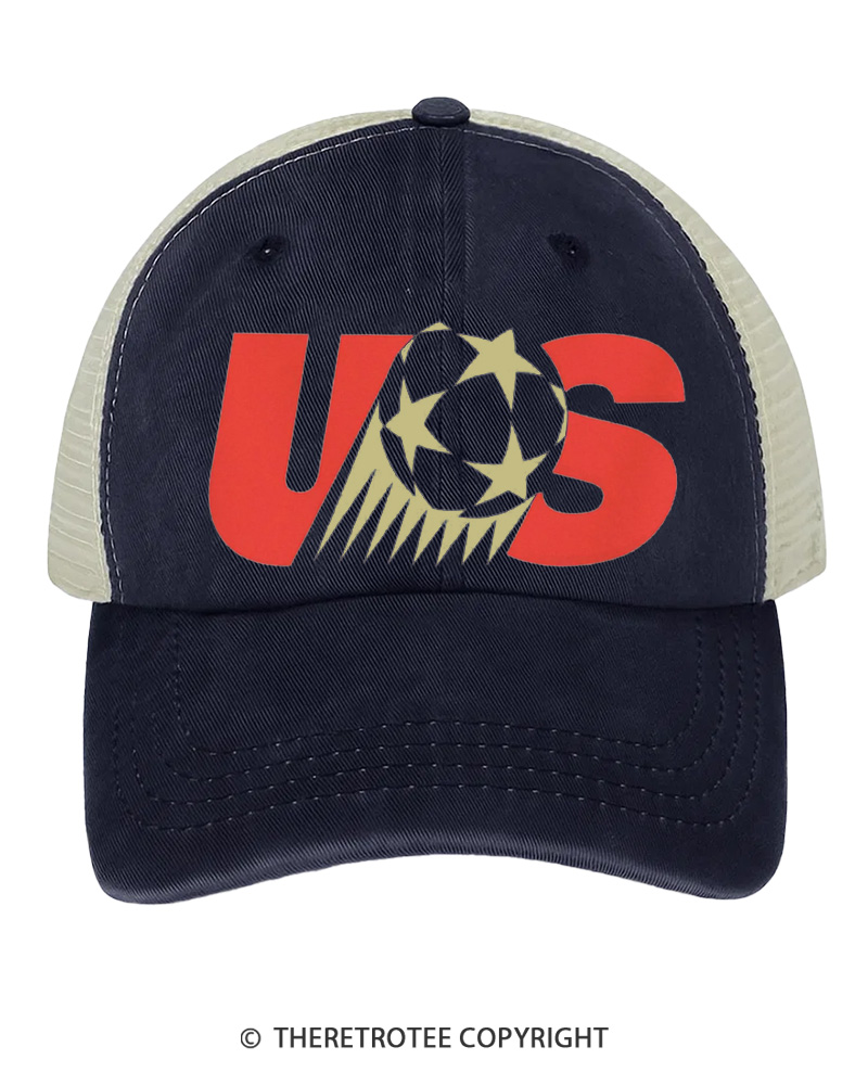TheRetroTee 80's United States Fan Trucker Hat
