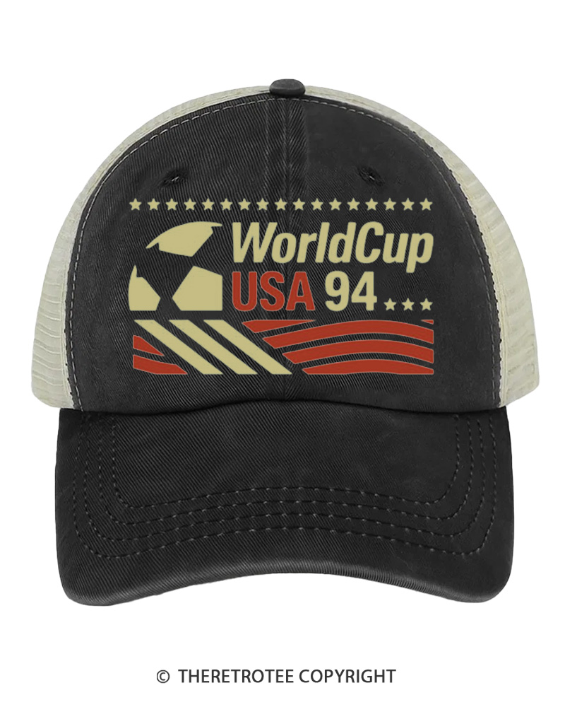 TheRetroTee 80's United States Fan Trucker Hat