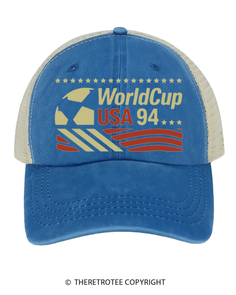 TheRetroTee 80's United States Fan Trucker Hat