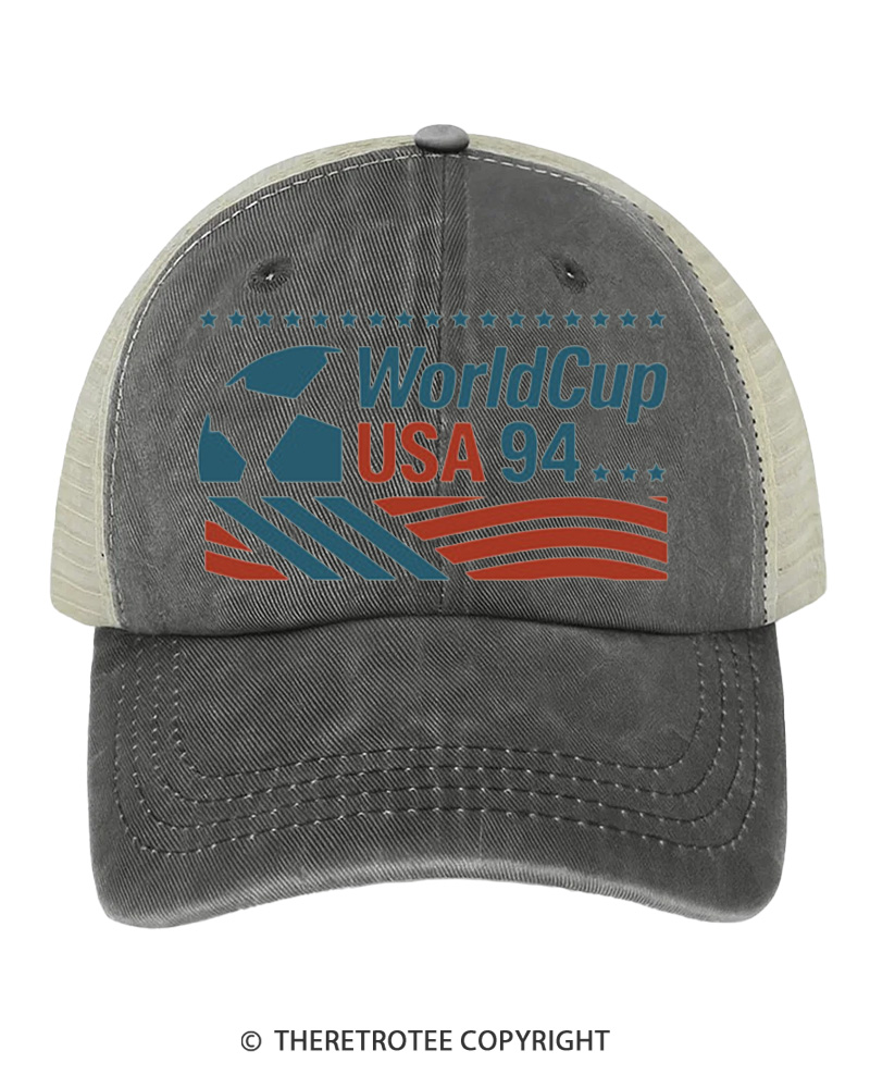 TheRetroTee 80's United States Fan Trucker Hat