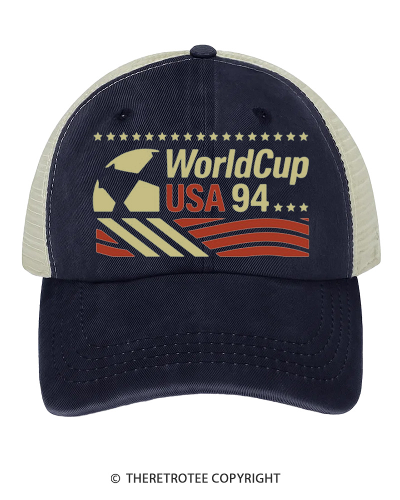 TheRetroTee 80's United States Fan Trucker Hat