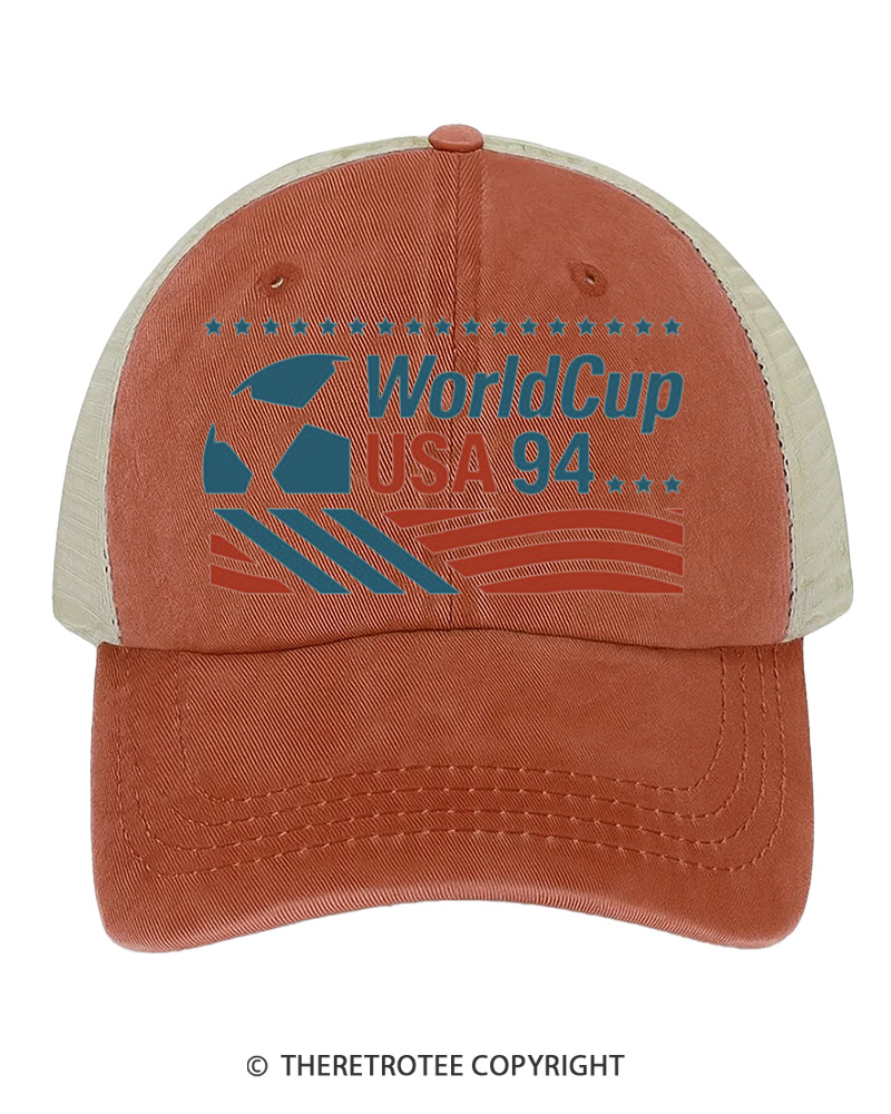 TheRetroTee 80's United States Fan Trucker Hat