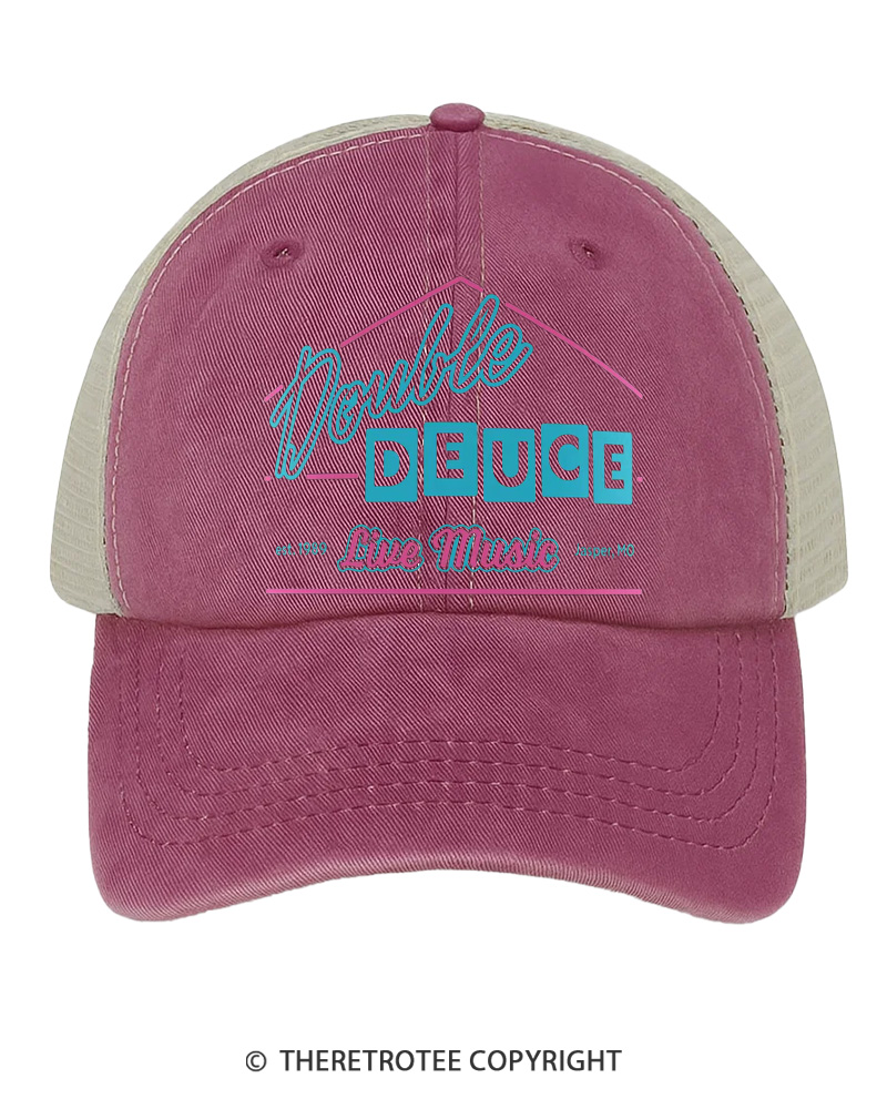 TheRetroTee Double Deuce 1980s Trucker Hat