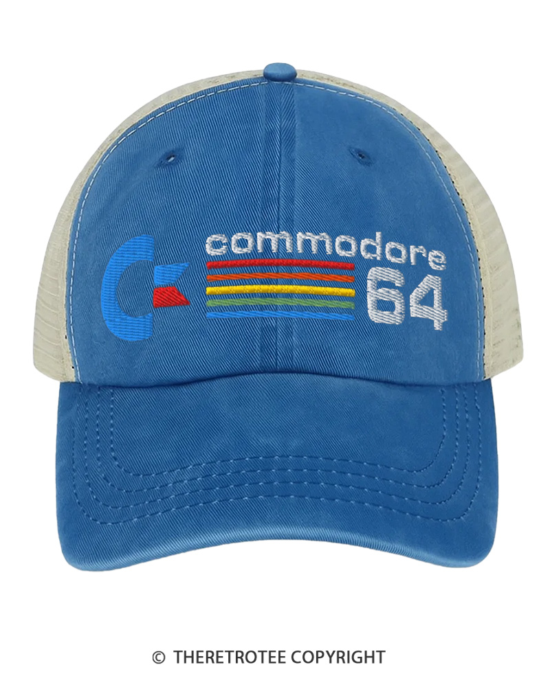 TheRetroTee Commodore 64 1980s Trucker Hat