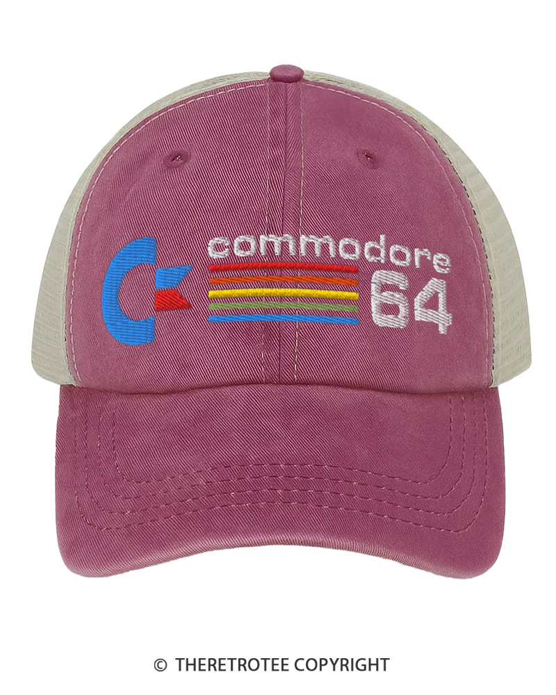 TheRetroTee Commodore 64 1980s Trucker Hat