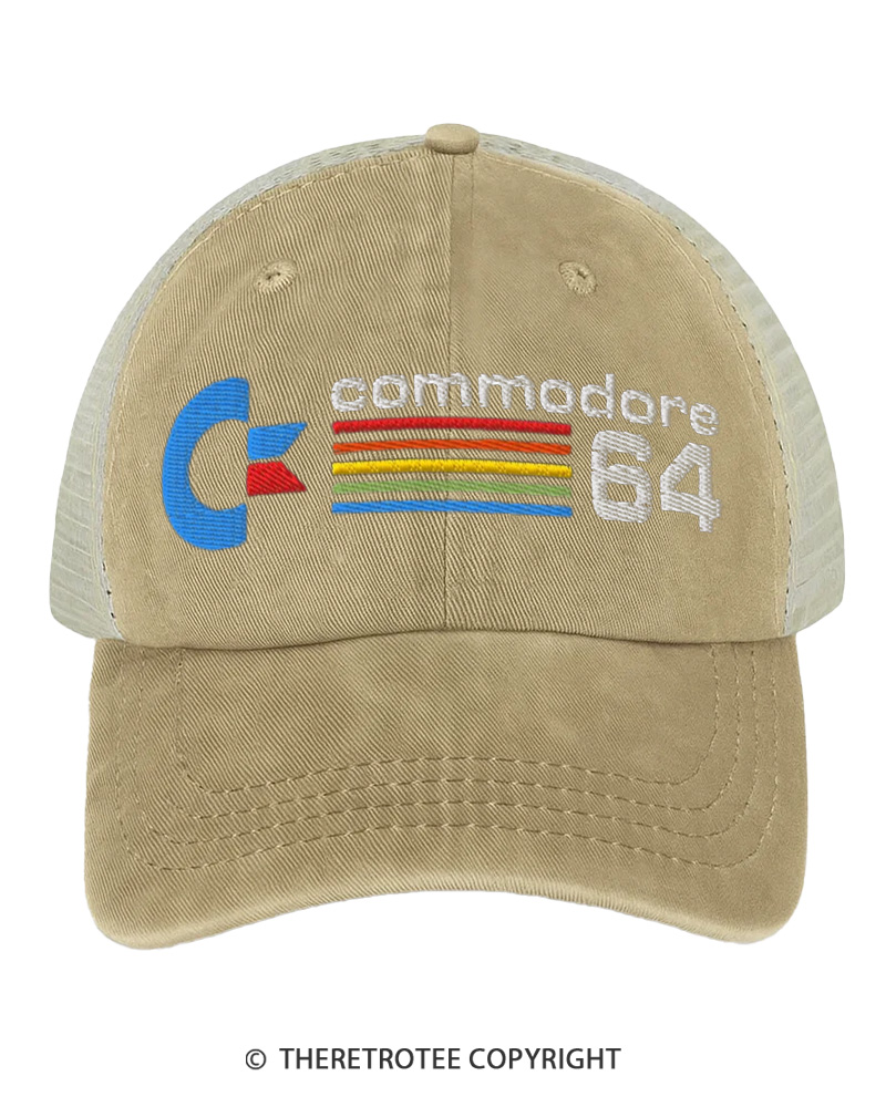 TheRetroTee Commodore 64 1980s Trucker Hat