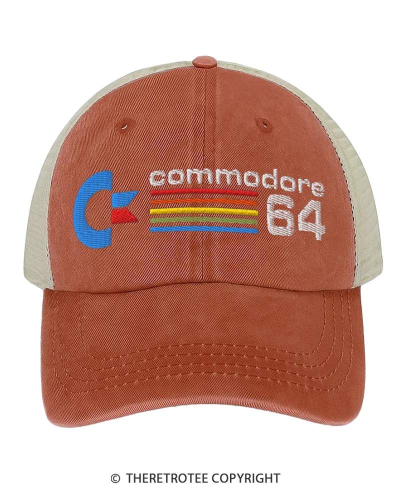 TheRetroTee Commodore 64 1980s Trucker Hat
