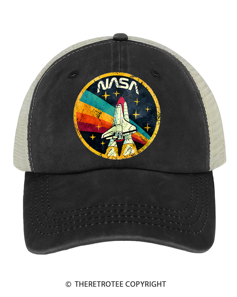 TheRetroTee Orbital Launch Program 1970s Trucker Hat