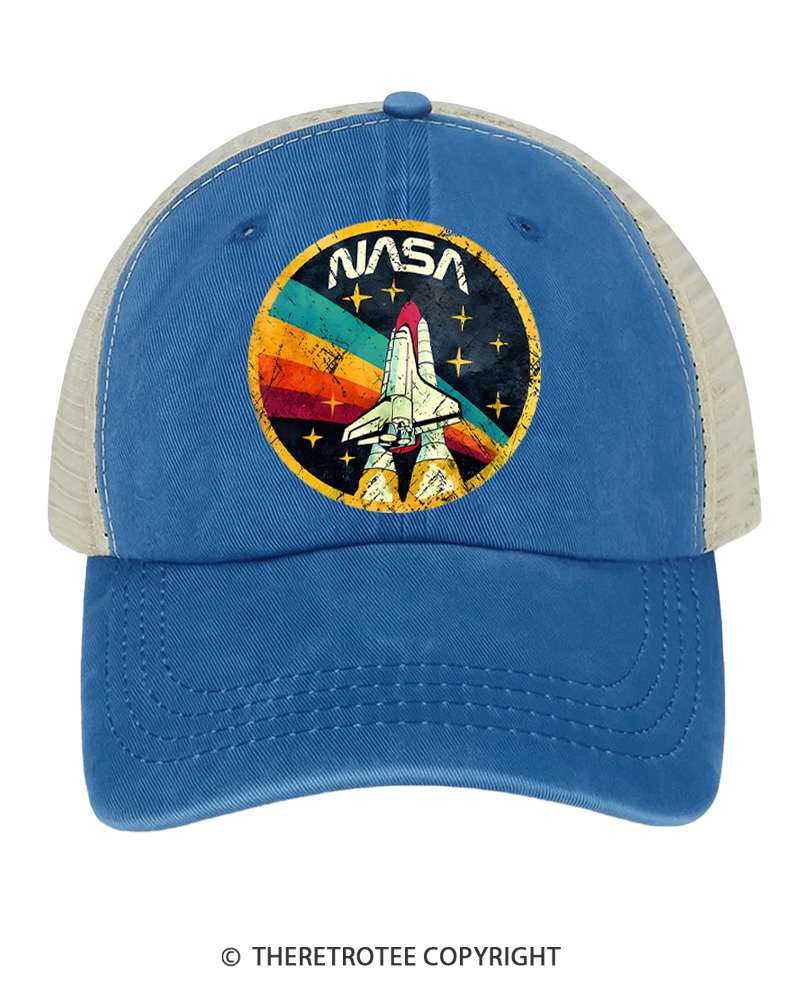 TheRetroTee Orbital Launch Program 1970s Trucker Hat