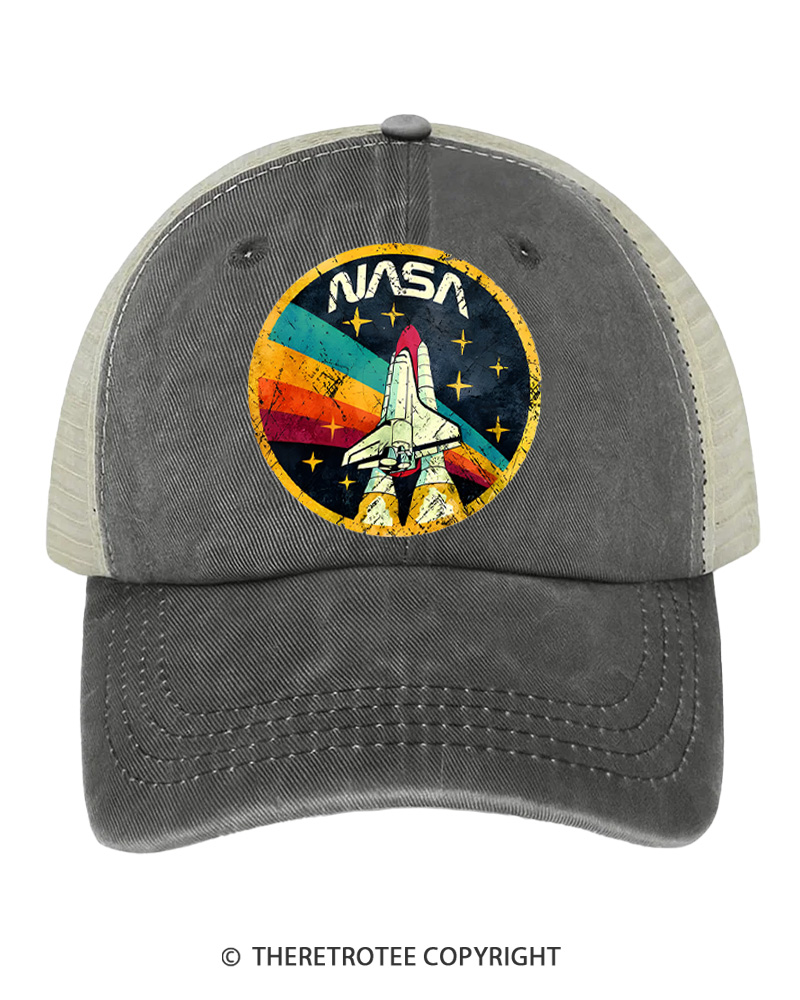 TheRetroTee Orbital Launch Program 1970s Trucker Hat