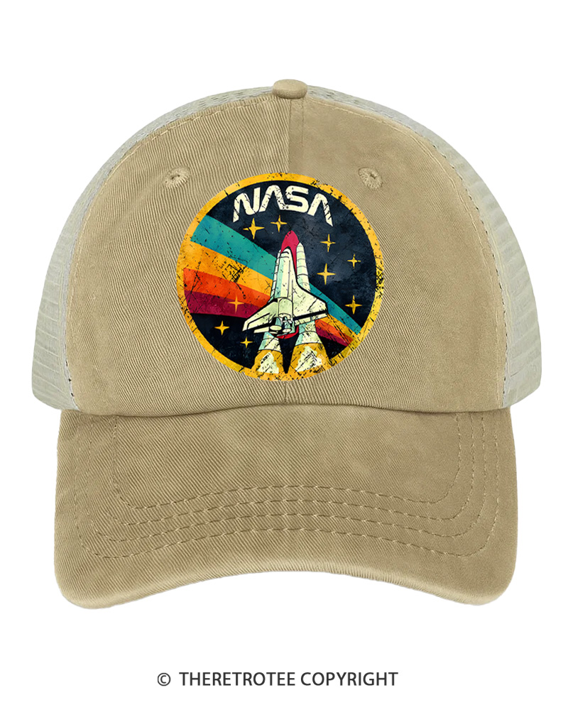 TheRetroTee Orbital Launch Program 1970s Trucker Hat