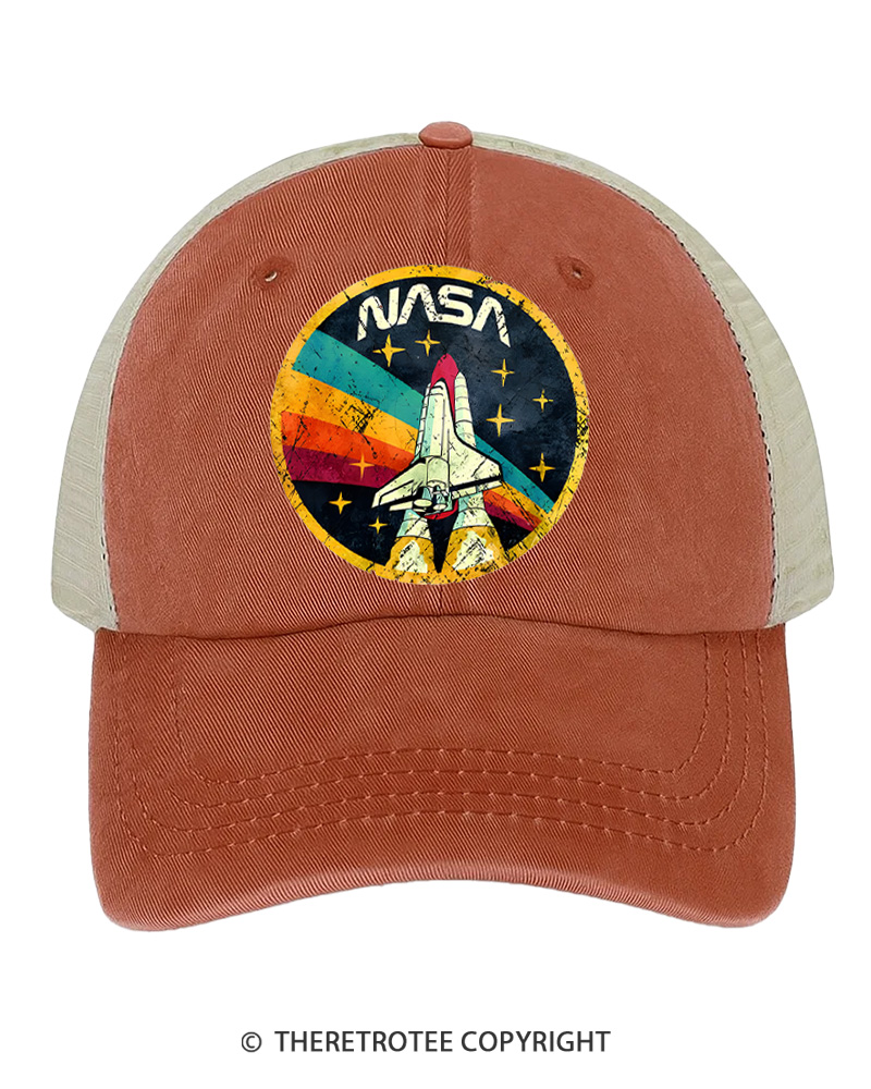 TheRetroTee Orbital Launch Program 1970s Trucker Hat