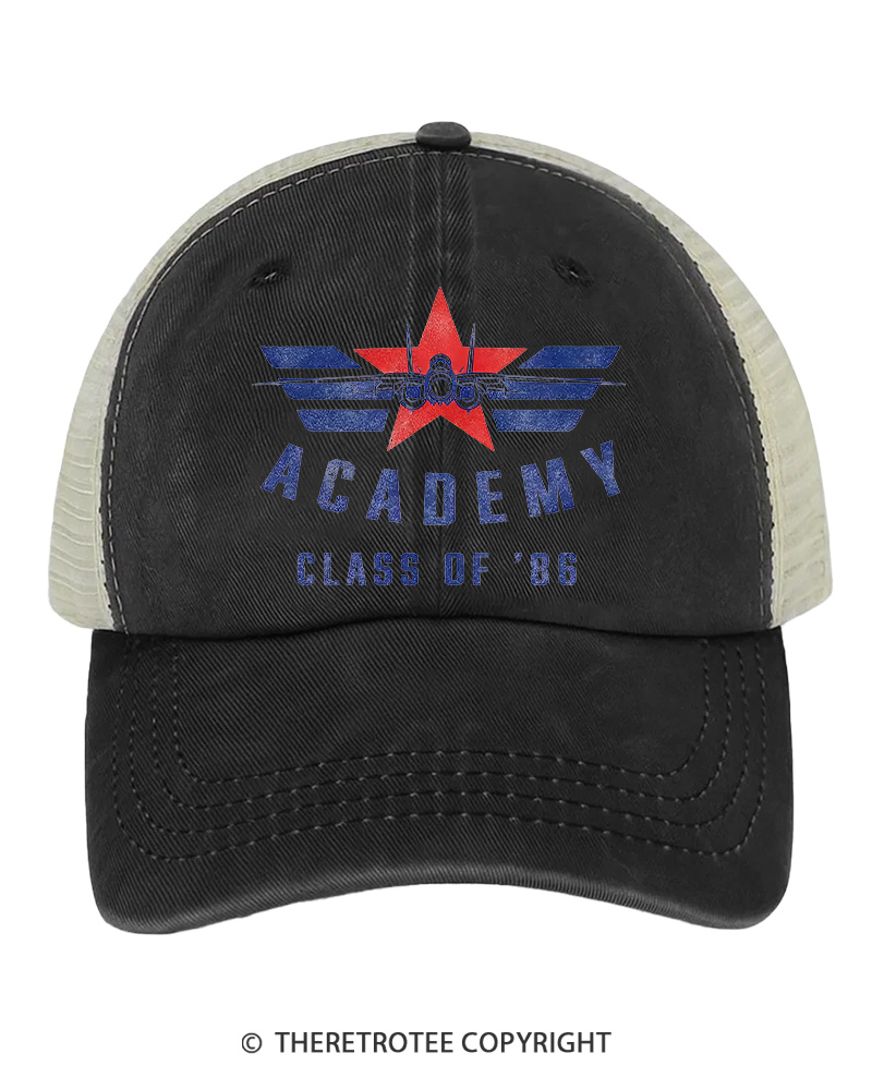 TheRetroTee Academy '86 1980s Trucker Hat