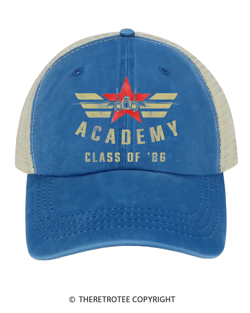 TheRetroTee Academy '86 1980s Trucker Hat