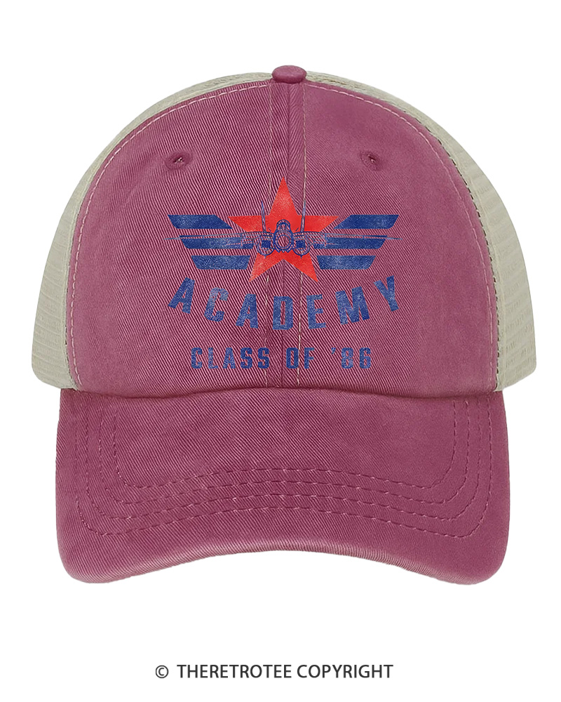 TheRetroTee Academy '86 1980s Trucker Hat