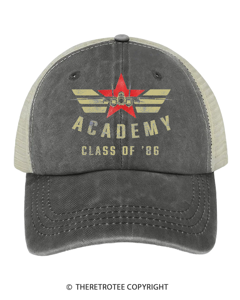 TheRetroTee Academy '86 1980s Trucker Hat