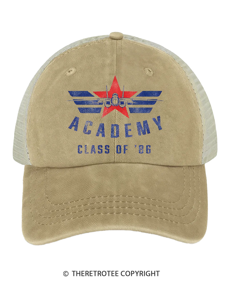 TheRetroTee Academy '86 1980s Trucker Hat