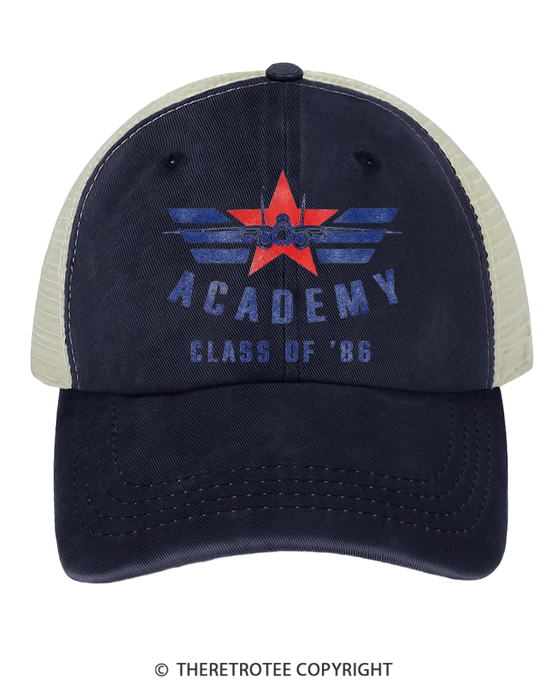 TheRetroTee Academy '86 1980s Trucker Hat