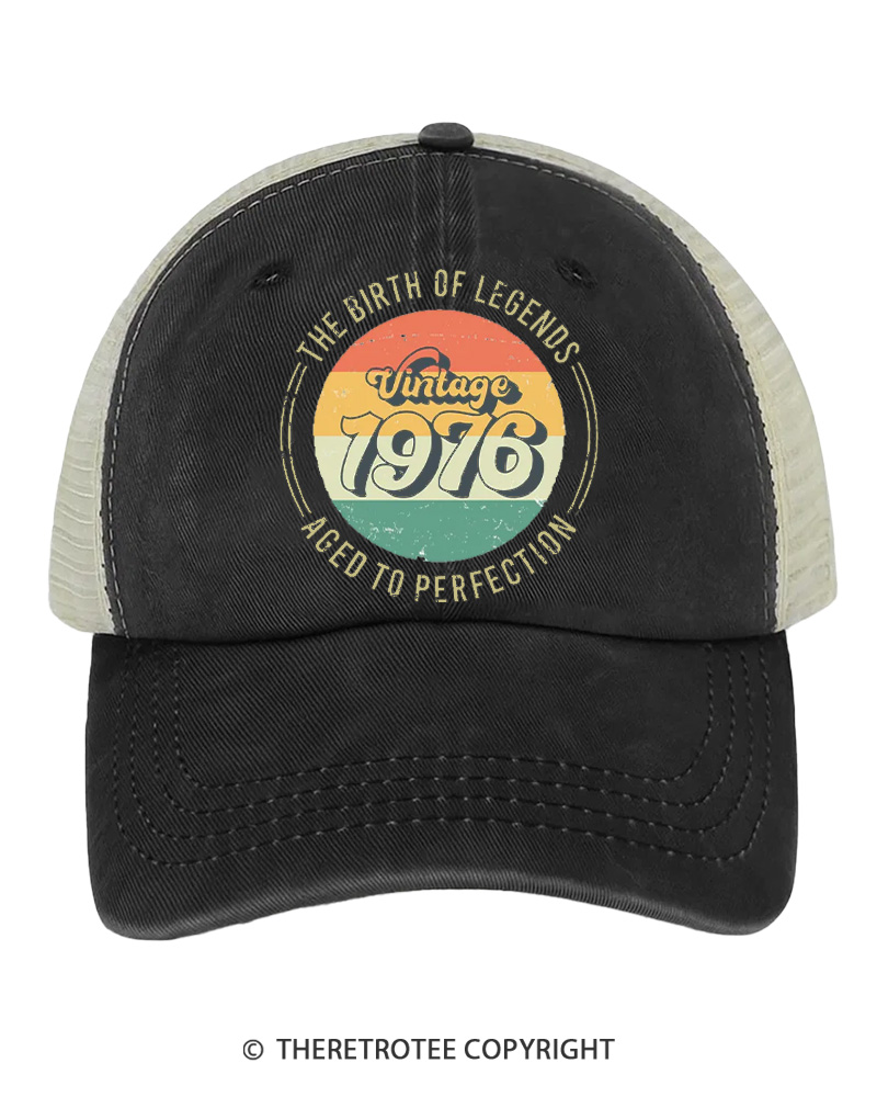 TheRetroTee Vintage 1976 Trucker Hat