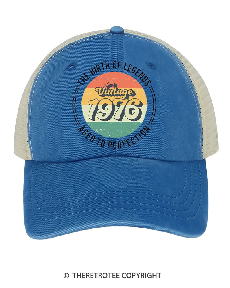 TheRetroTee Vintage 1976 Trucker Hat