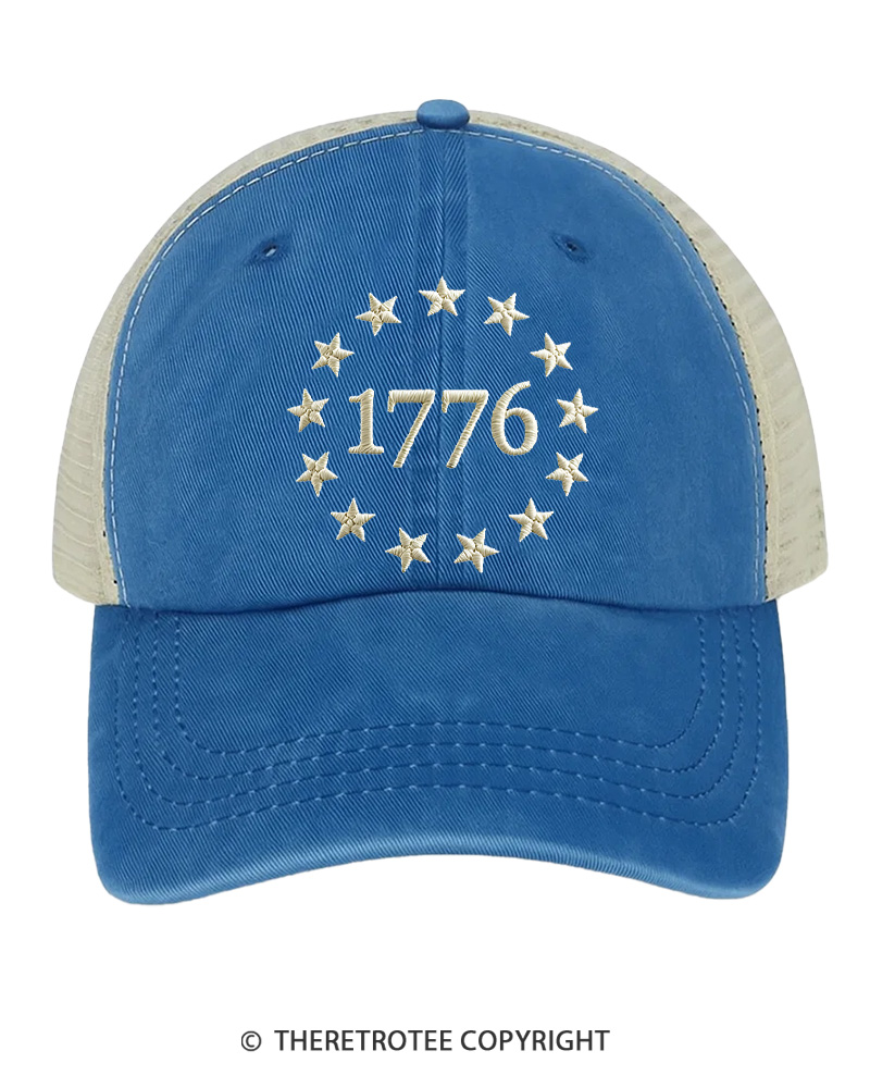 TheRetroTee Spirit of 76 Embroidered Trucker Hat