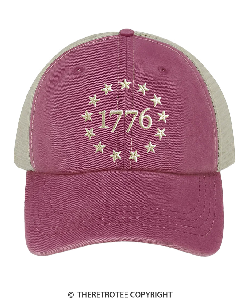 TheRetroTee Spirit of 76 Embroidered Trucker Hat