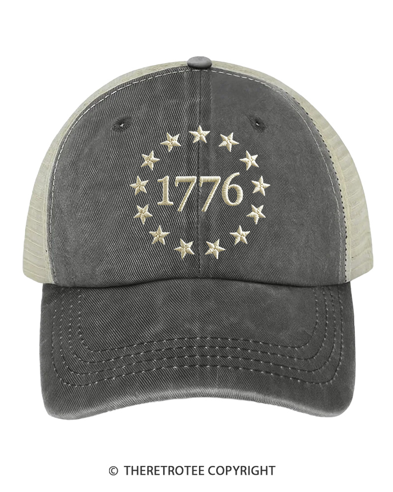 TheRetroTee Spirit of 76 Embroidered Trucker Hat