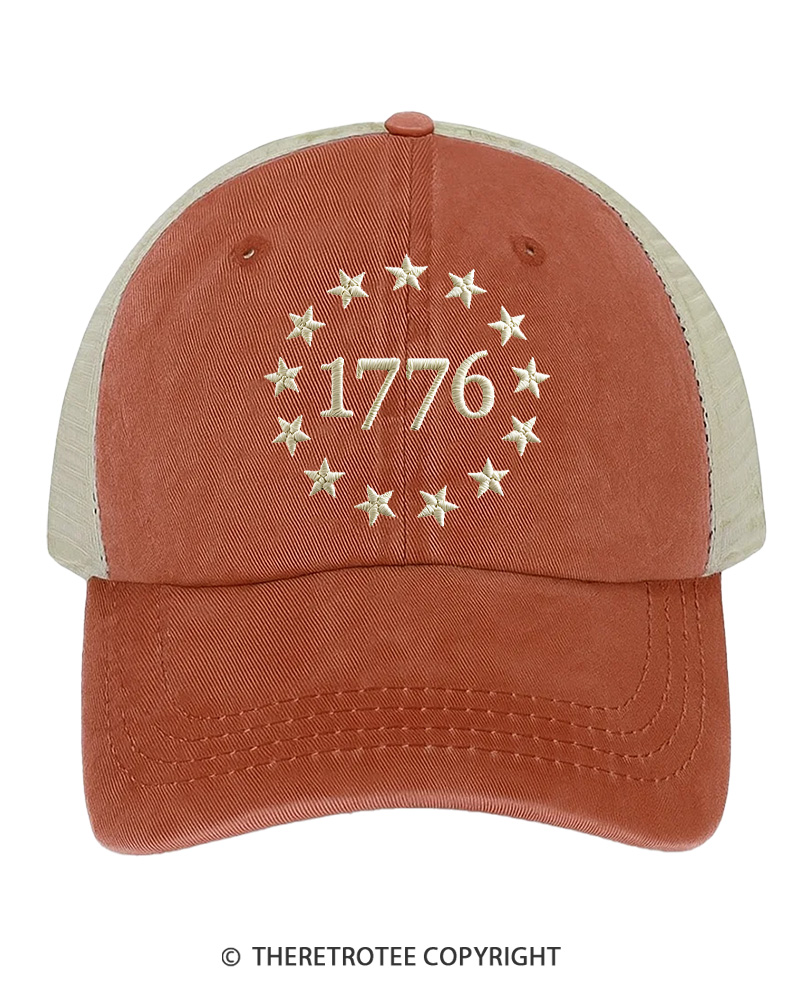 TheRetroTee Spirit of 76 Embroidered Trucker Hat