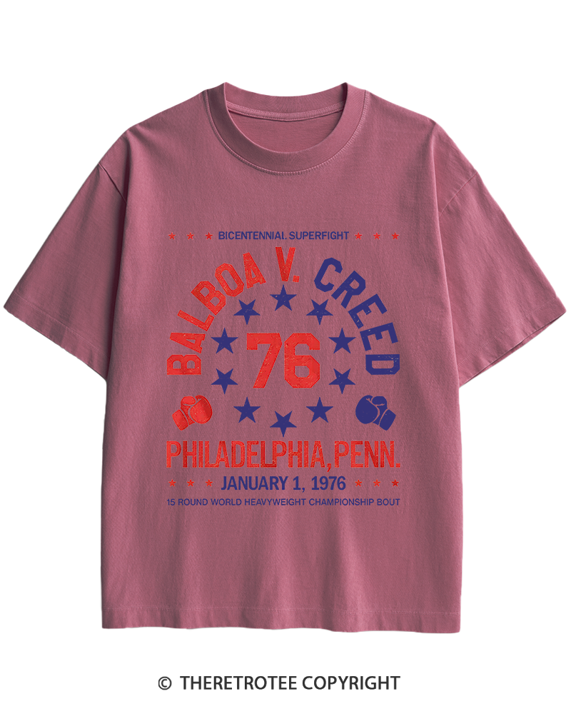 TheRetroTee American Dream 1970s Heavy Cotton T-Shirt