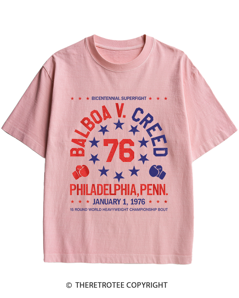 TheRetroTee American Dream 1970s Heavy Cotton T-Shirt