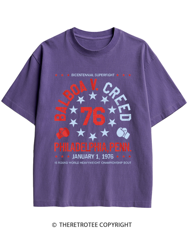 TheRetroTee American Dream 1970s Heavy Cotton T-Shirt