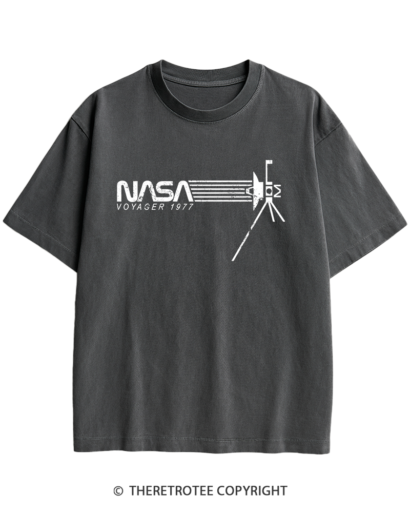TheRetroTee Voyager '77 Heavy Cotton T-Shirt