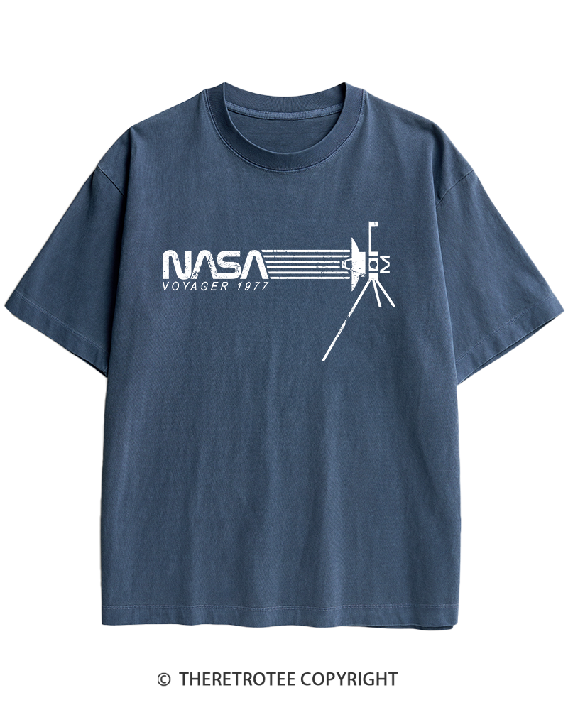 TheRetroTee Voyager '77 Heavy Cotton T-Shirt