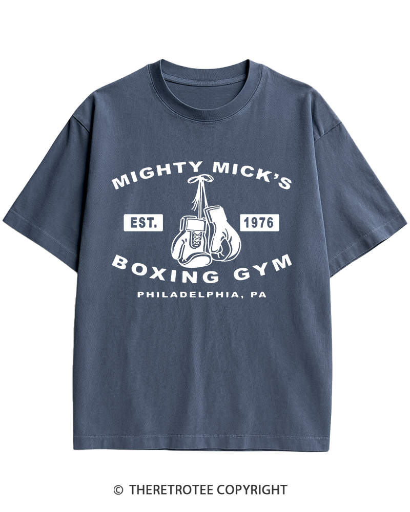 TheRetroTee Boxing Gym 1970s Heavy Cotton T-Shirt