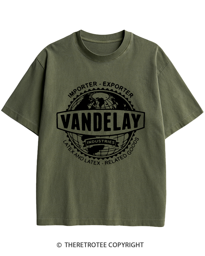 TheRetroTee Vandelay Industries 1990s Heavy Cotton T-Shirt