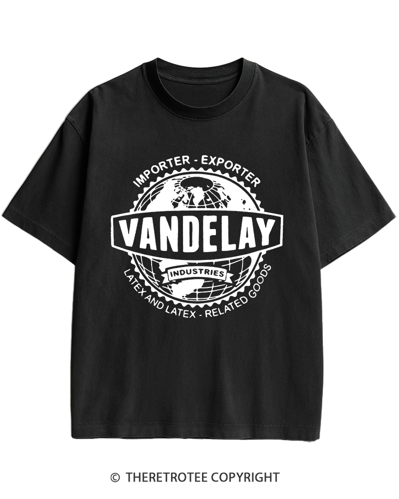 TheRetroTee Vandelay Industries 1990s Heavy Cotton T-Shirt