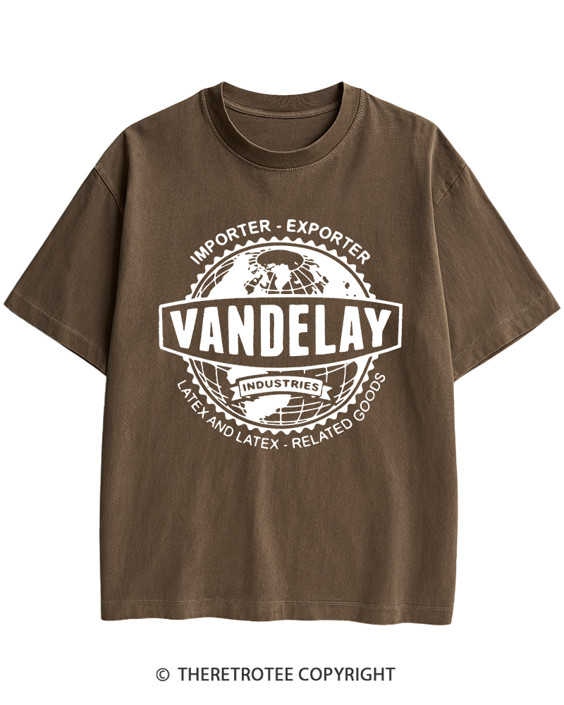 TheRetroTee Vandelay Industries 1990s Heavy Cotton T-Shirt