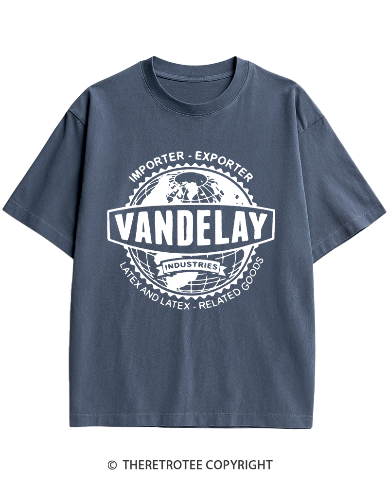 TheRetroTee Vandelay Industries 1990s Heavy Cotton T-Shirt