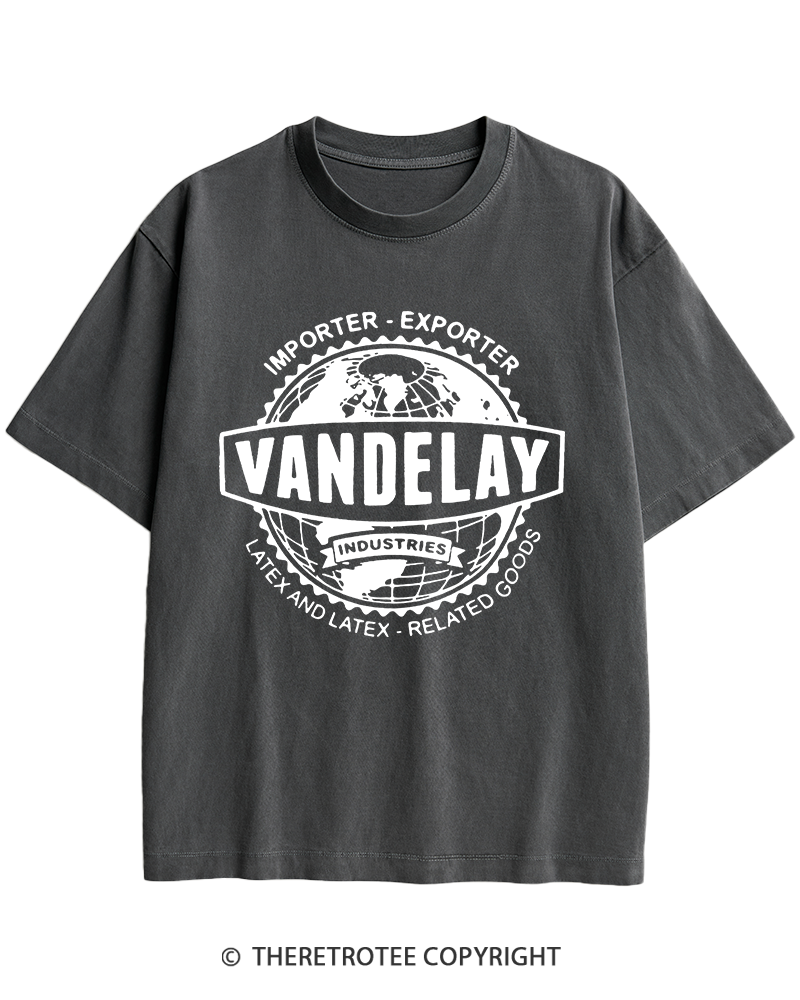 TheRetroTee Vandelay Industries 1990s Heavy Cotton T-Shirt