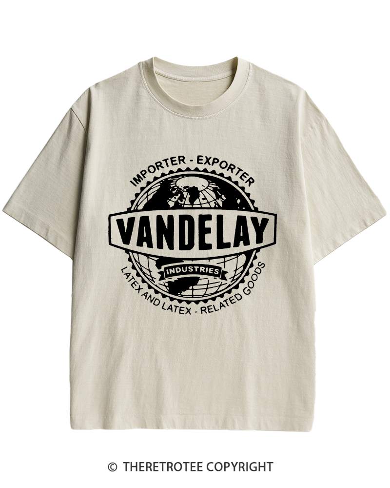 TheRetroTee Vandelay Industries 1990s Heavy Cotton T-Shirt