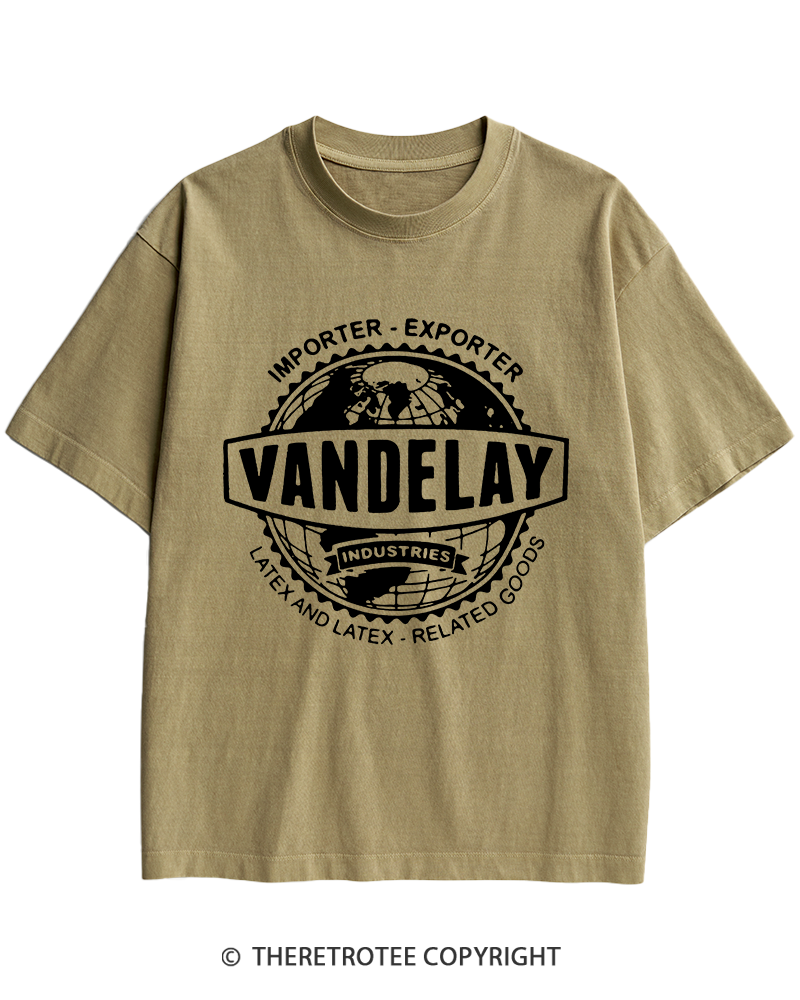 TheRetroTee Vandelay Industries 1990s Heavy Cotton T-Shirt