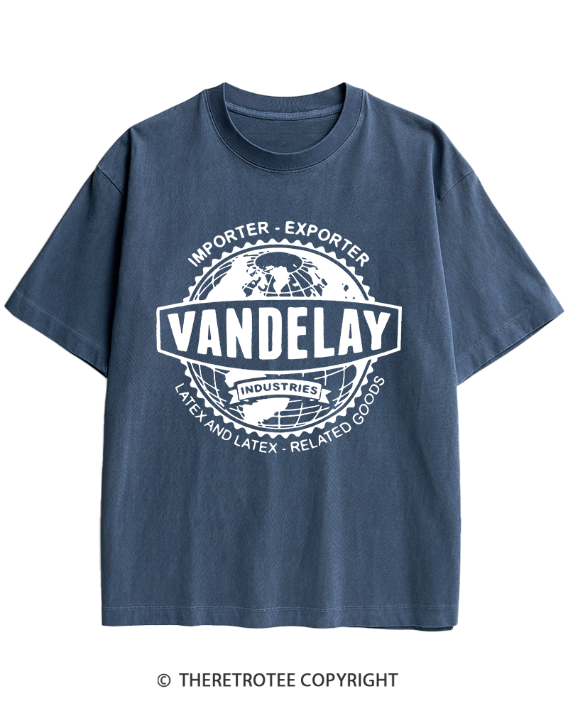 TheRetroTee Vandelay Industries 1990s Heavy Cotton T-Shirt