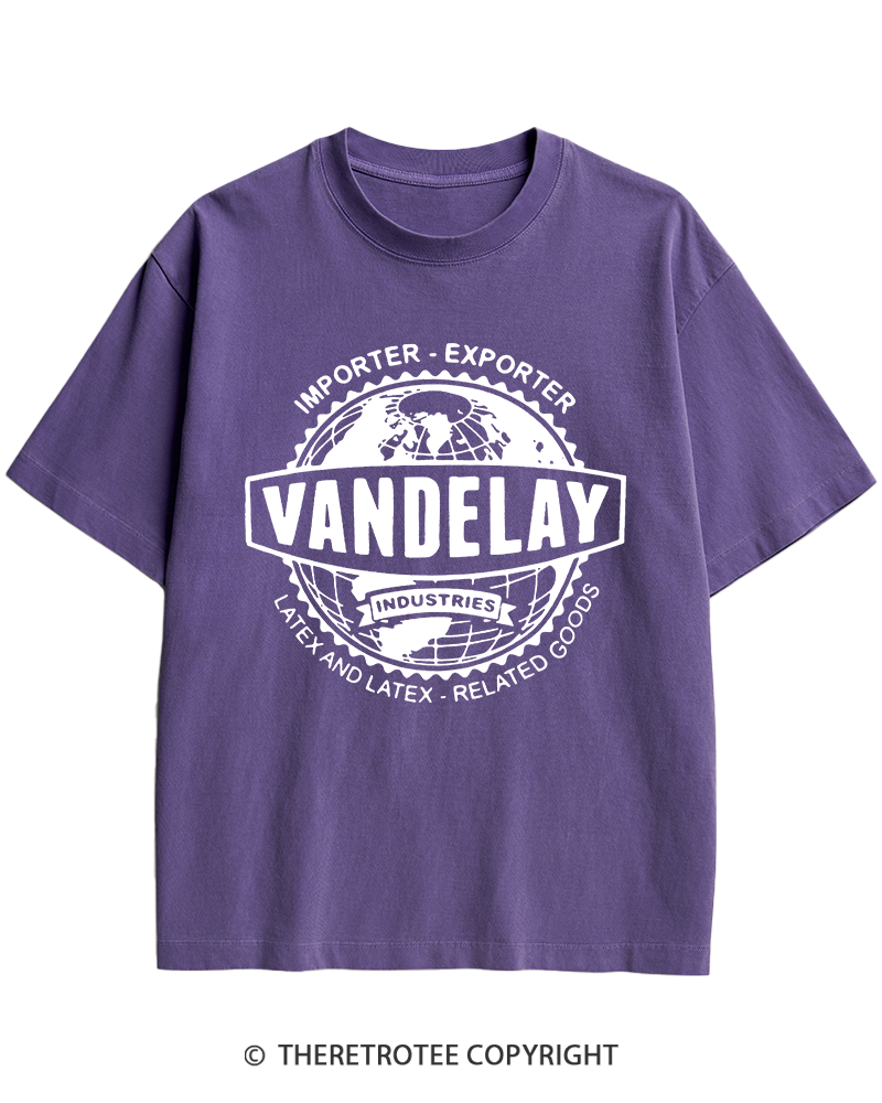 TheRetroTee Vandelay Industries 1990s Heavy Cotton T-Shirt