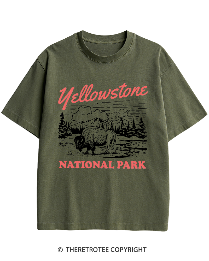 TheRetroTee American Frontier Inspired 1870s Heavy Cotton T-Shirt
