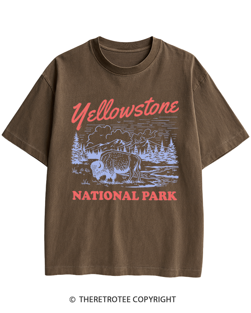 TheRetroTee American Frontier Inspired 1870s Heavy Cotton T-Shirt