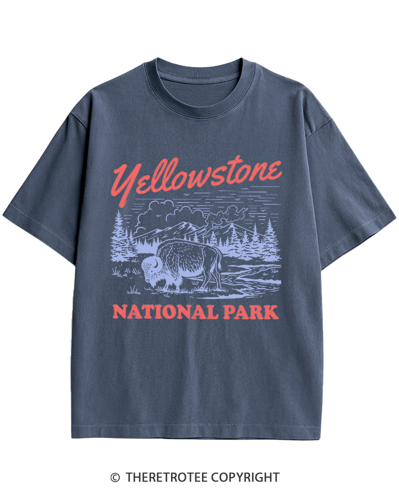TheRetroTee American Frontier Inspired 1870s Heavy Cotton T-Shirt