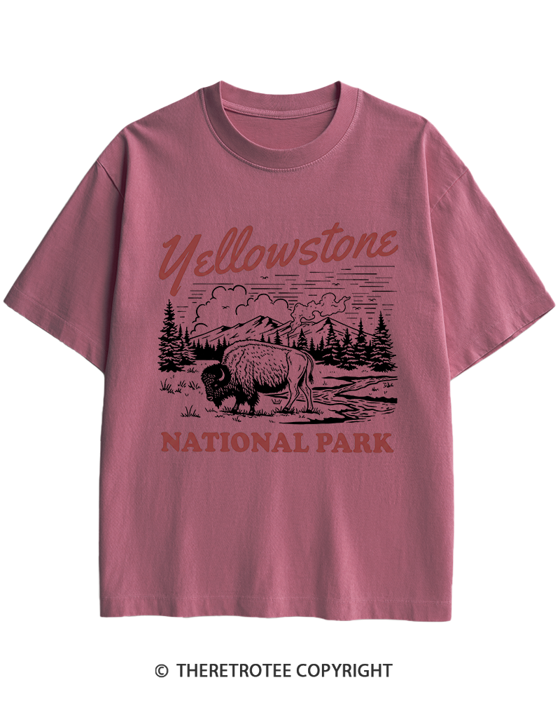 TheRetroTee American Frontier Inspired 1870s Heavy Cotton T-Shirt